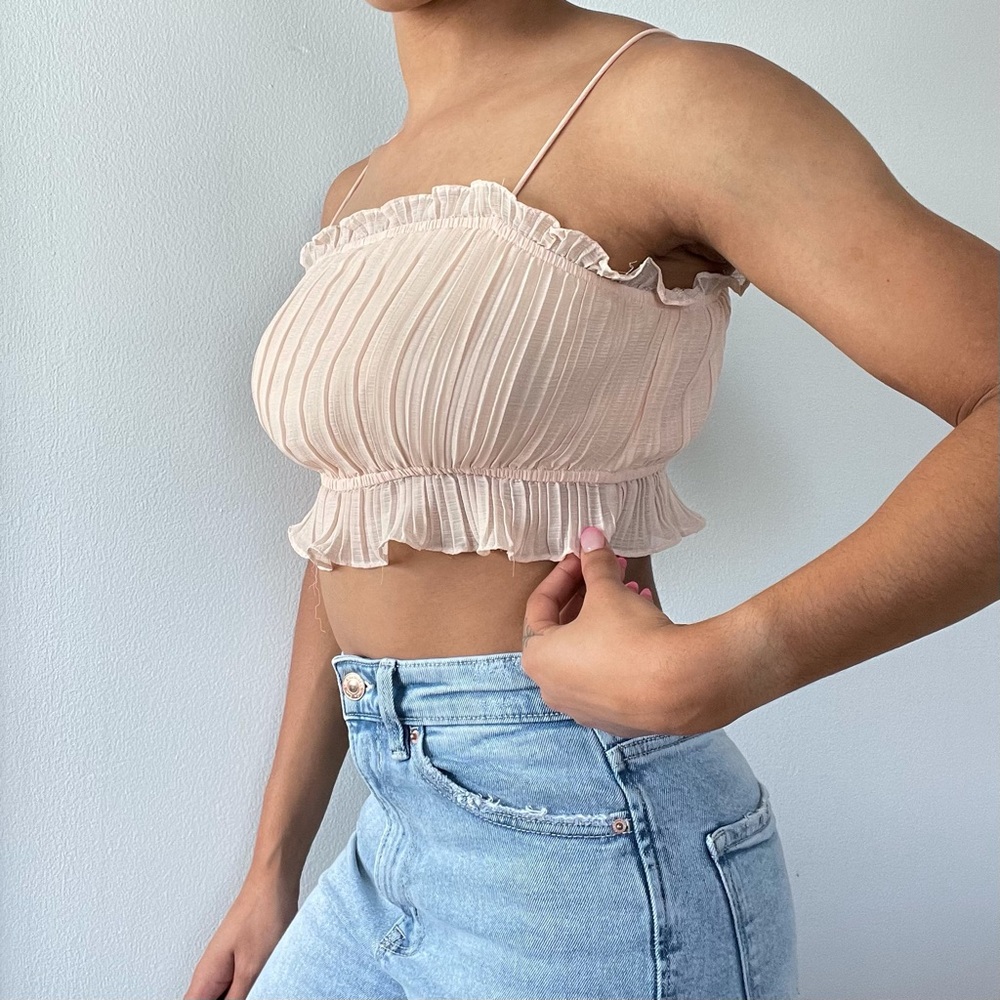 Pink blouse top - Picture 3 of 6